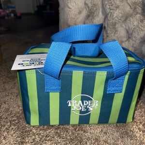 Trader Joe's Mini Striped Insulated Lunch Bag